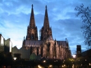 Der Klner Dom, vom Rhein aus gesehen